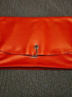 leather elegant office envelope legal size document holder red